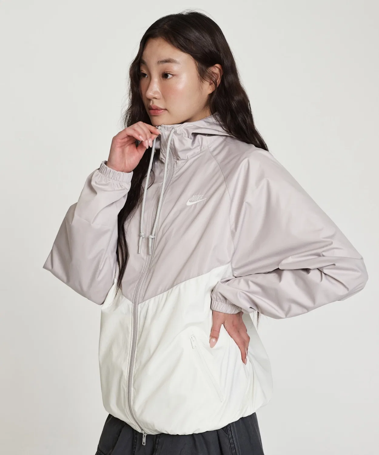 Куртка Nike Windrunner мужская утеплённая Storm-FIT, цвет серый