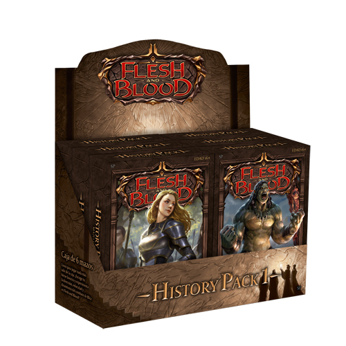 

Карточная игра Flesh And Blood: History Pack 1 – Blitz Deck – 6 Set