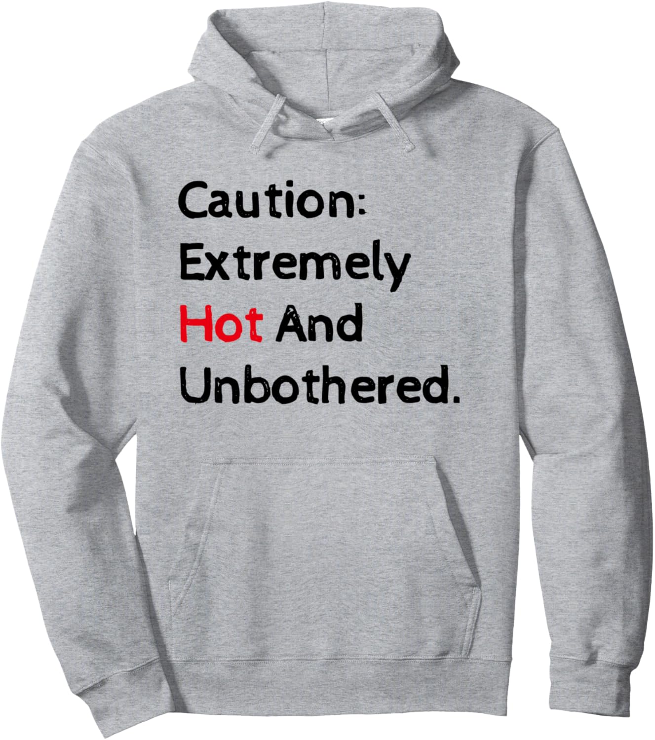 

Внимание: Очень жарко, не волнуйтесь. Толстовка Cute Funny, серый