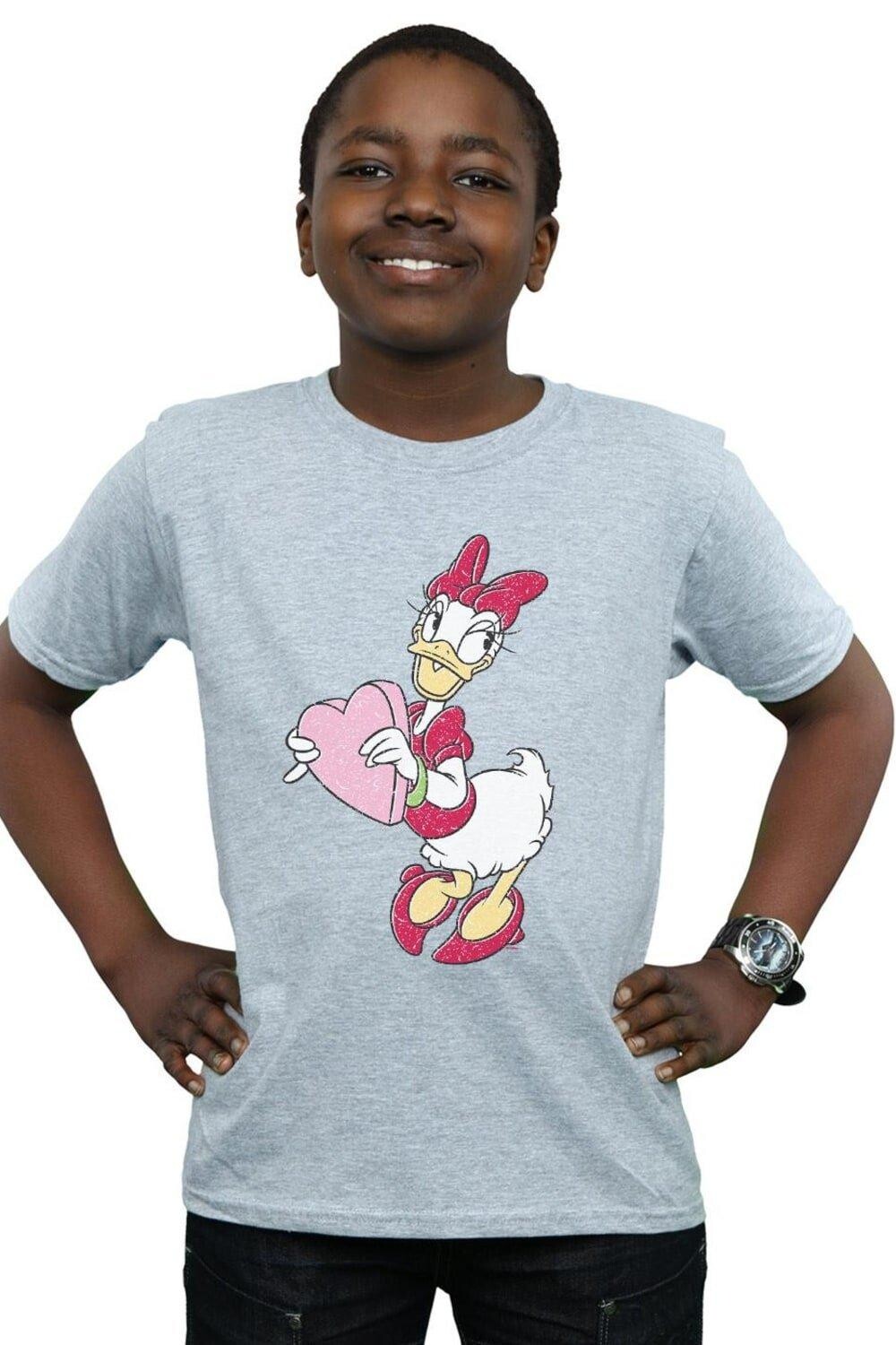 

Футболка Daisy Duck Love Heart Disney, серый