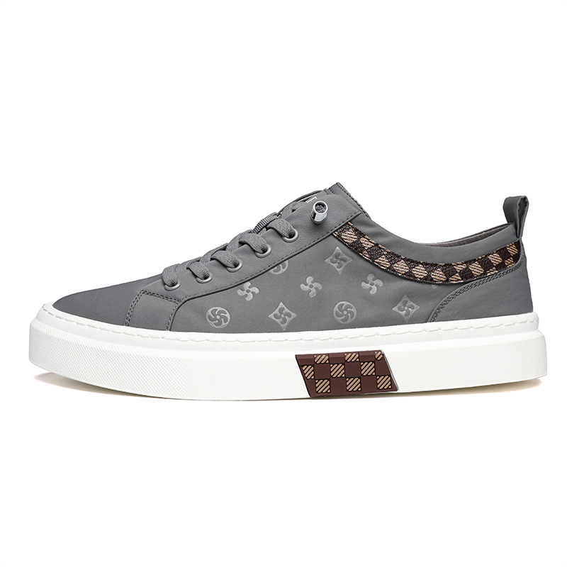 

Низкие скейтерские кроссовки мужские FAPAI, серый