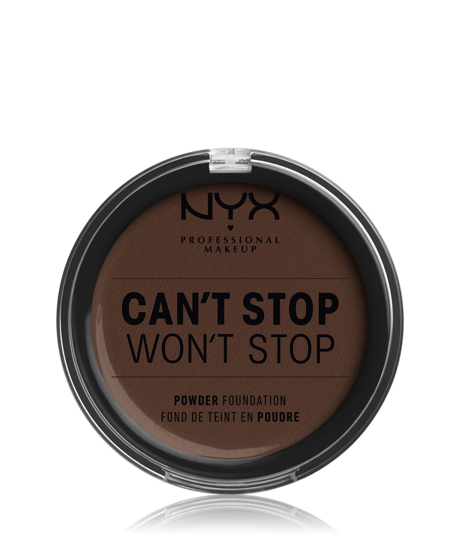 

Компактная основа NYX Professional Makeup Can't Stop Won't Stop Full Coverage Powder, Nr. 24 - Deep Espresso, 10.7g