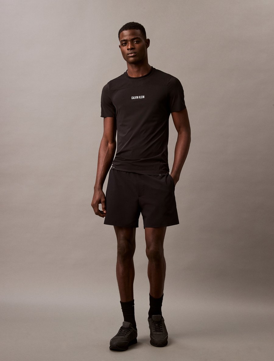 Футболка Calvin Klein SPORT BASELAYER TEE INTENSE POWER SPORT, Black — фото 2