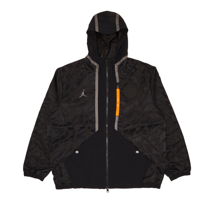 

Куртка Paris Saint-Germain x Jordan Third Anthem 'Black', черный