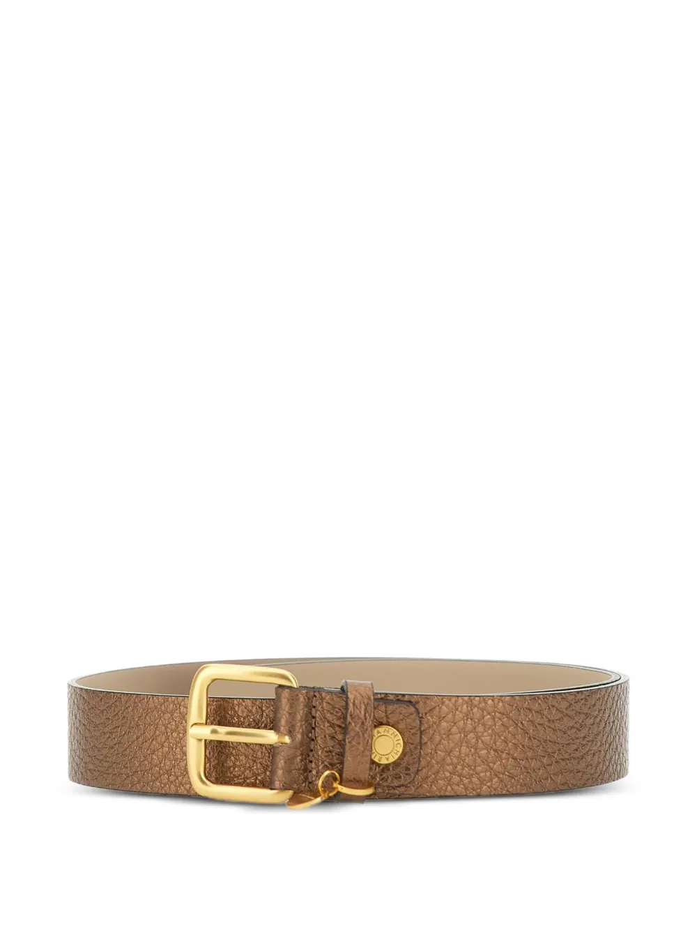 

Ремень с пряжкой GIANNI CHIARINI, коричневый