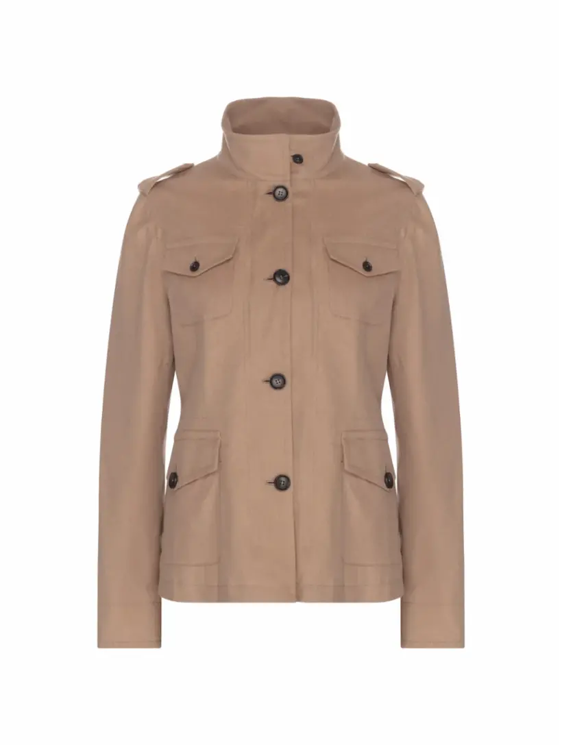 

Шерстяная куртка Kiton, бежевый