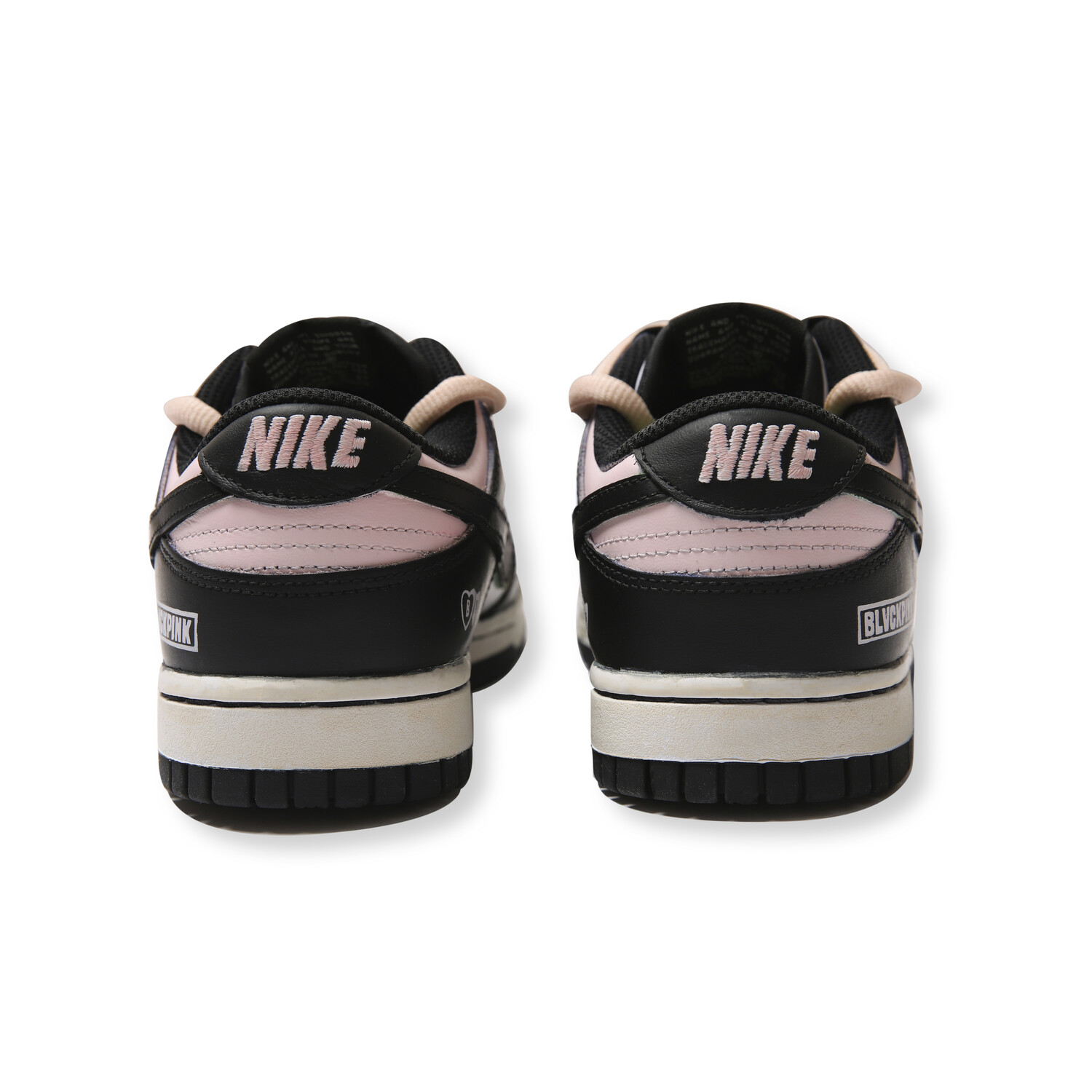 

Кроссовки для скейтбординга Dunk женские с низким верхом, черный/розовый Nike