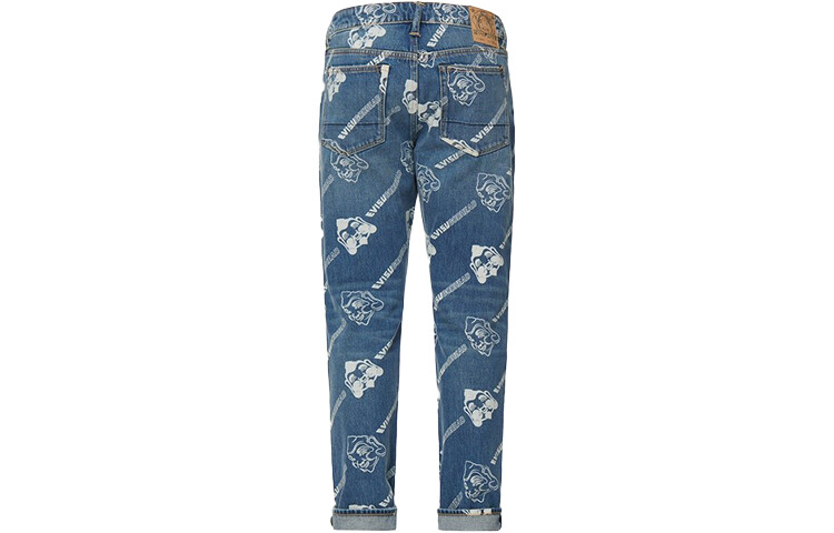

Джинсы мужские деним синие Evisu, синий