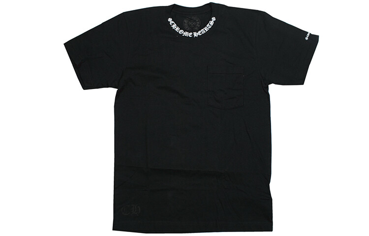 

Футболка унисекс черная Chrome Hearts, черный