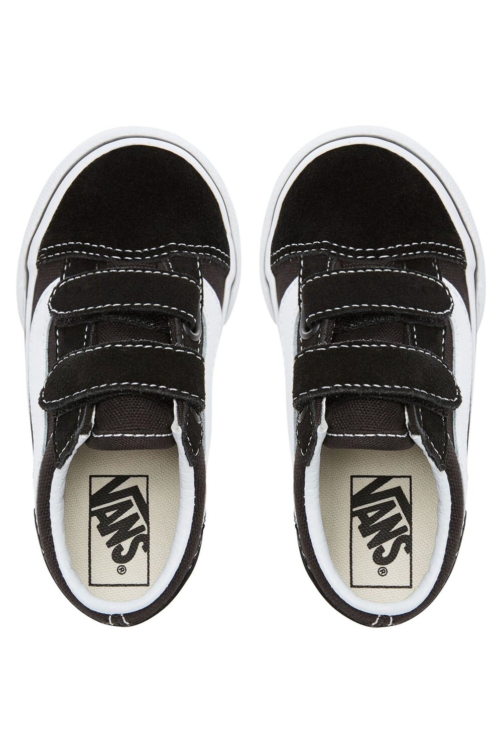 Спортивная обувь старой школы для мальчиков Vans, черный — фото 4
