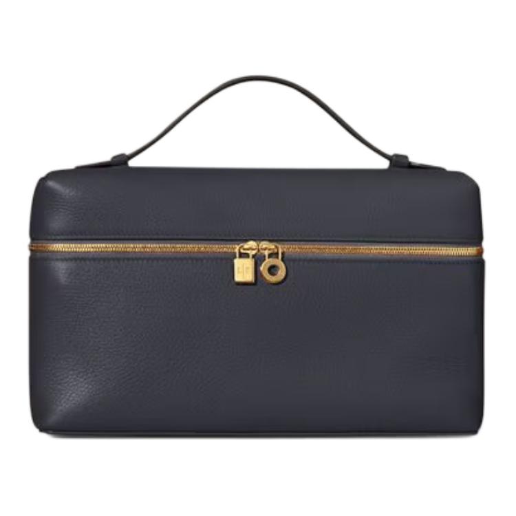 

Сумка через плечо из телячьей кожи ExtraPocket Regular Women's Marine Blue Loro Piana, Set (Bag+Dust Bag)