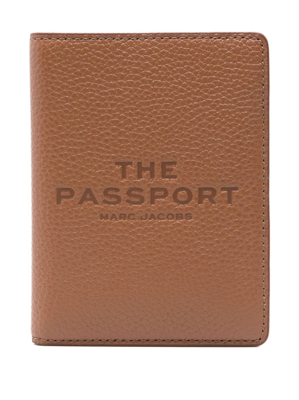 

Кожаная сумка The Passport MARC JACOBS, коричневый