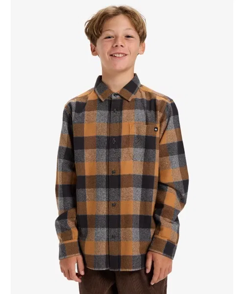 Детская рубашка Quiksilver MOTHERFLY PLAID YOUT с длинным рукавом — фото 3