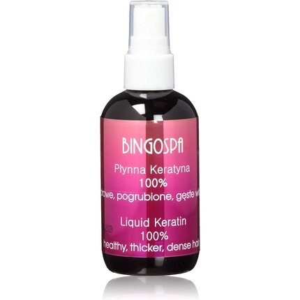 

Жидкий кератин 100% для сильных и блестящих волос 100мл, Bingospa
