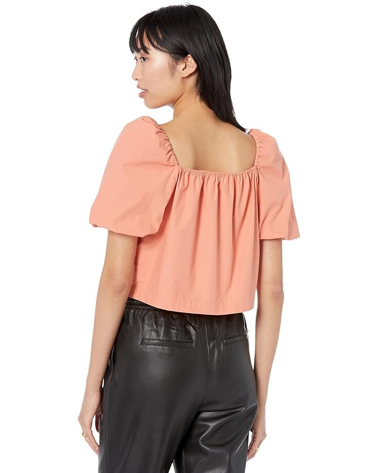 

Блуза MANGO Miri-H Blouse, цвет Bright Red