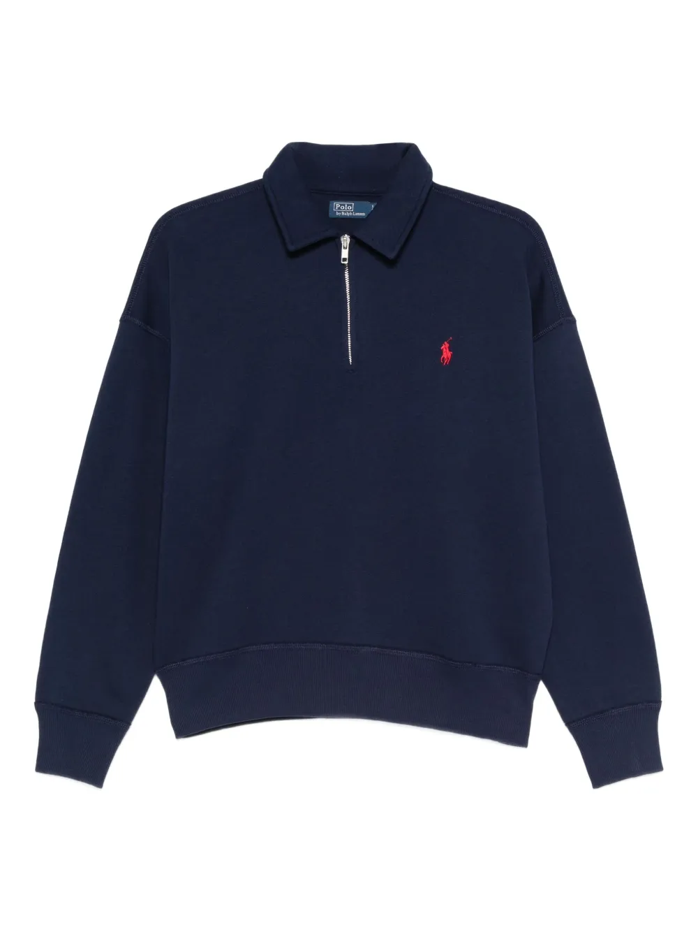 

Поло с молнией до половины POLO RALPH LAUREN, синий