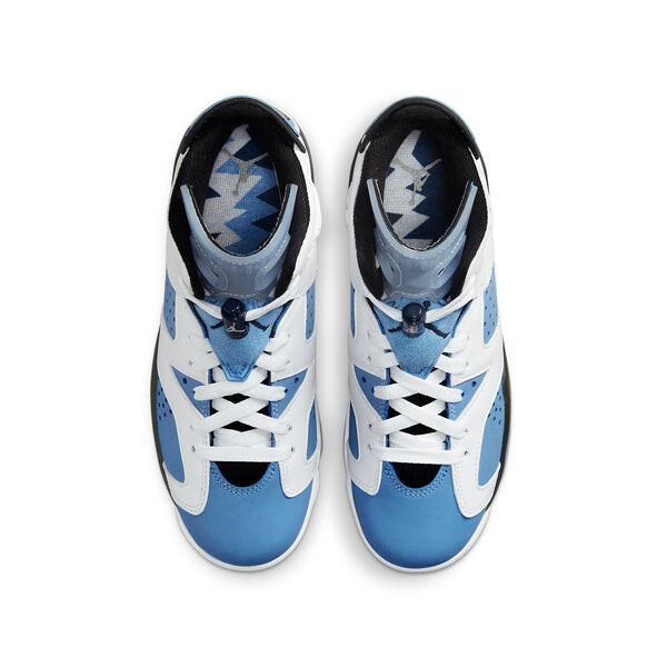 Кроссовки 6 retro 'unc home' Air Jordan, белый — фото 4