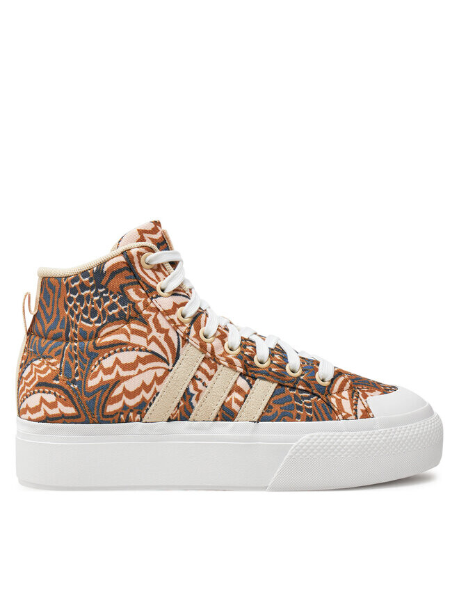 Кеды adidas Bravada 2.0 Mid Platform, коричневый