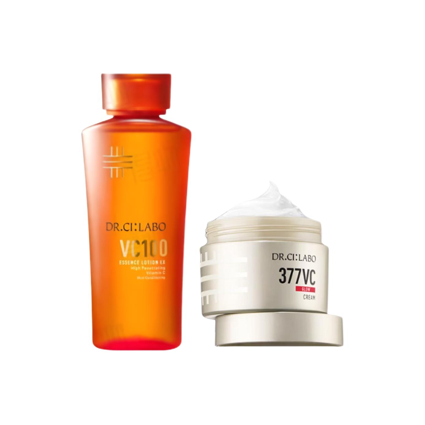 

Набор для нежного увлажнения кожи CHENGYEYISHENG: успокаивающее увлажнение, 50 г + 150 мл Dr. Ci:Labo, two-piece set: 377 cream 50g+gentle highlighter 150ml