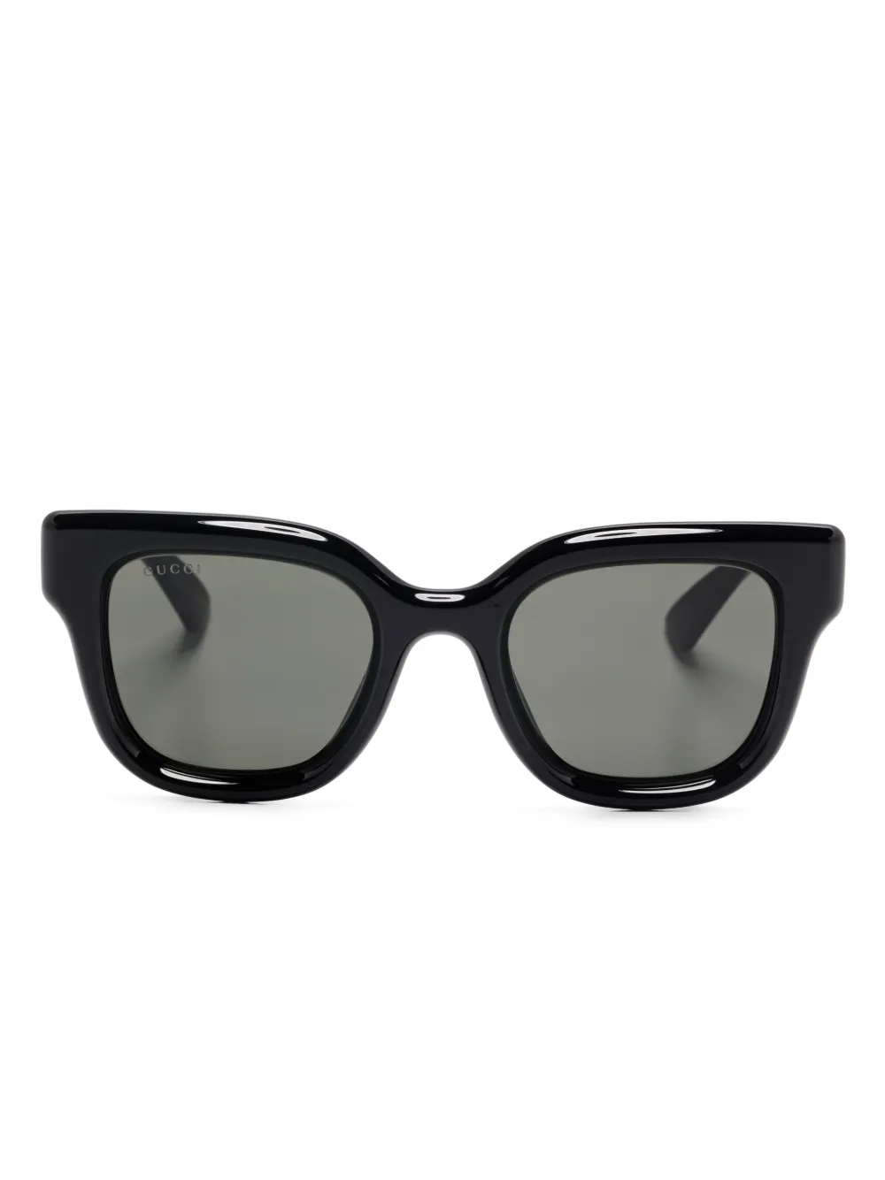

Солнцезащитные очки в квадратной оправе Gucci Eyewear, черный