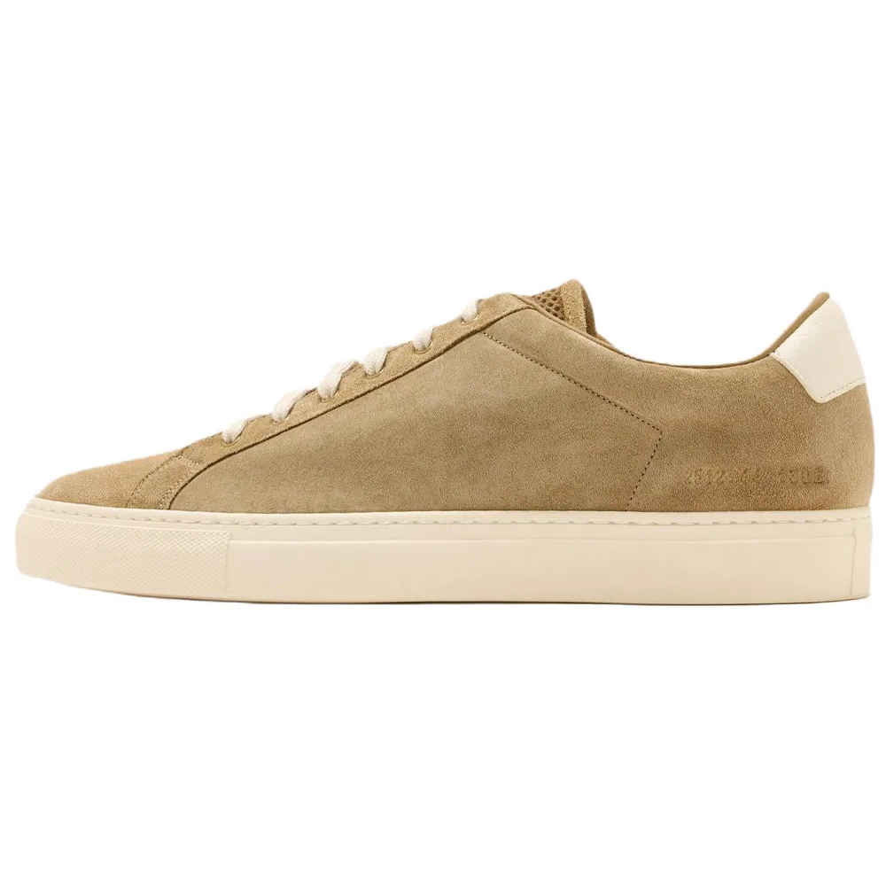 Кеды замшевые COMMON PROJECTS коричневые
