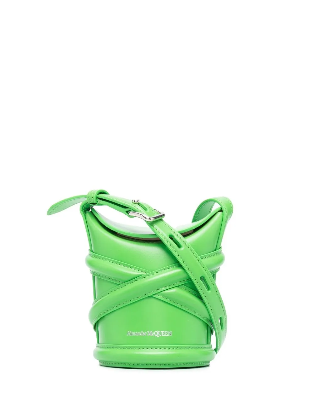 

Микро-сумка через плечо The Curve Alexander McQueen, зеленый