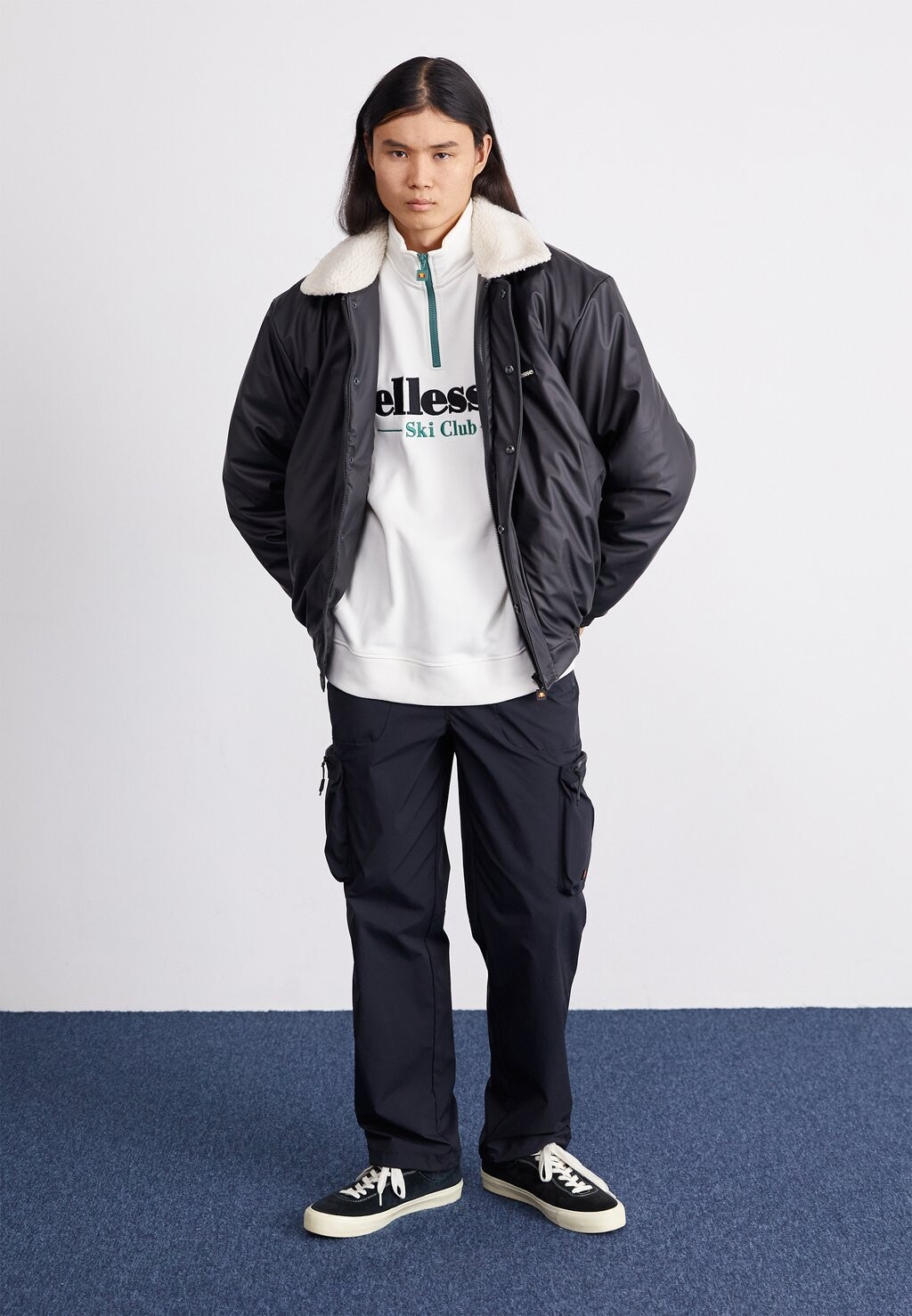 

Куртка-бомбер TREMBLANT PADDED JACKET Ellesse, черный