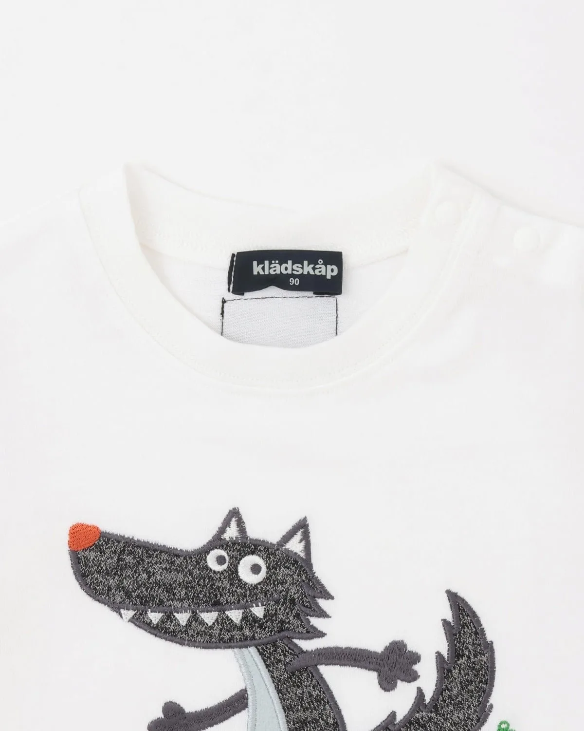 Футболка с длинным рукавом Sneaker Wolf Kladskap, Off white — фото 3
