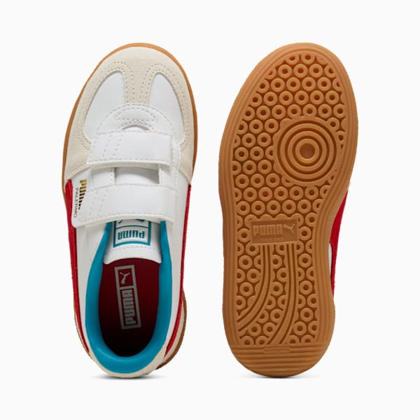 Маленькие дети не любят кроссовки Palermo Elevata Leather Puma, белый — фото 4