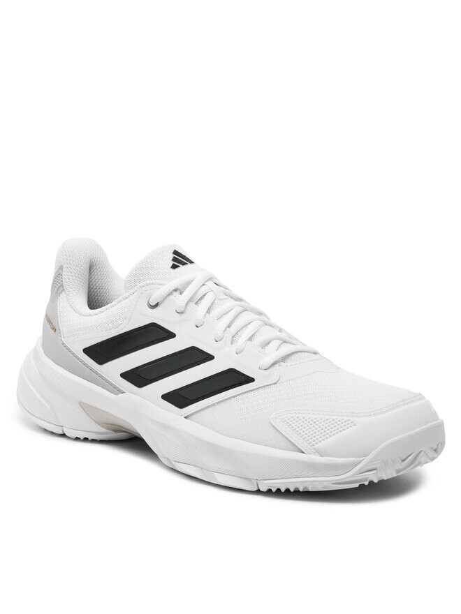 Теннисные кроссовки adidas CourtJam Control 3 Tennis IF7888, белый — фото 2