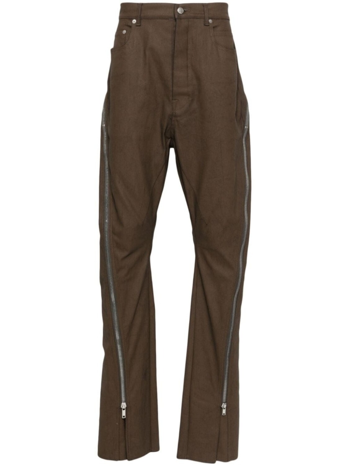 

Rick Owens джинсы Bolan Banana, коричневый
