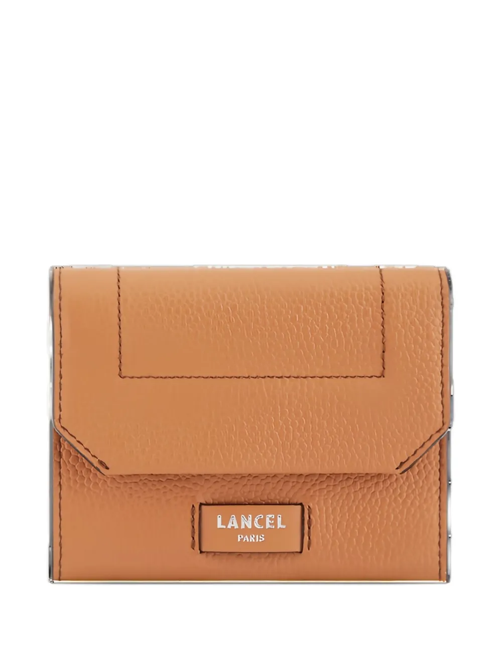 

Компактный кошелек с клапаном Minon Lancel, коричневый