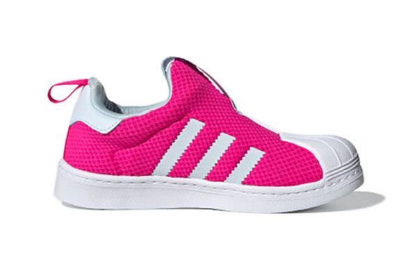 Кроссовки суперзвезда 360 j Adidas, розовый — фото 2