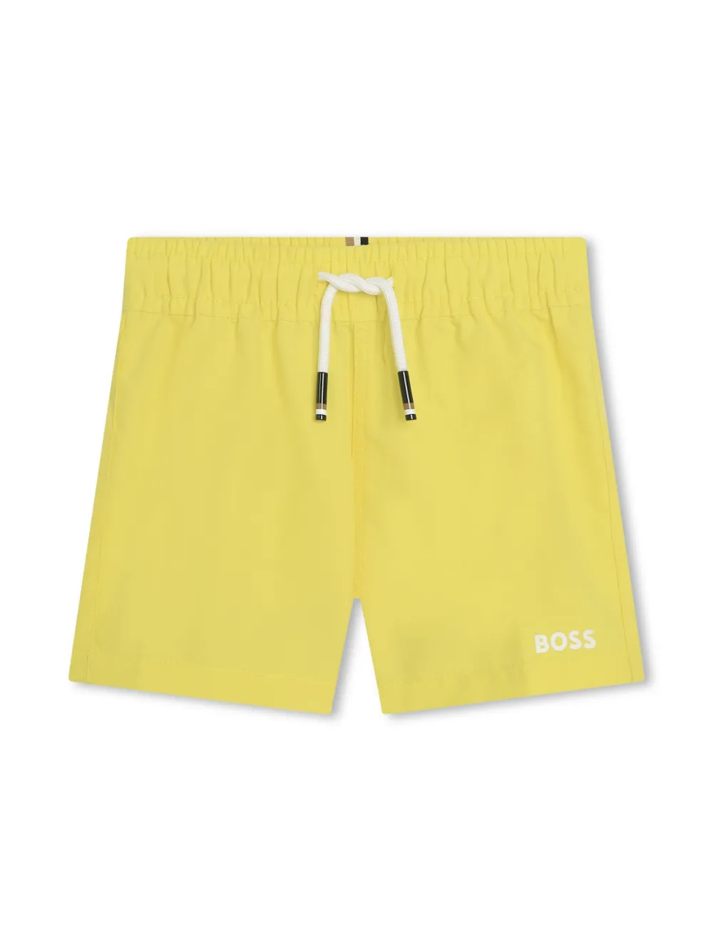 

Плавки-шорты с логотипом BOSS Kidswear, желтый