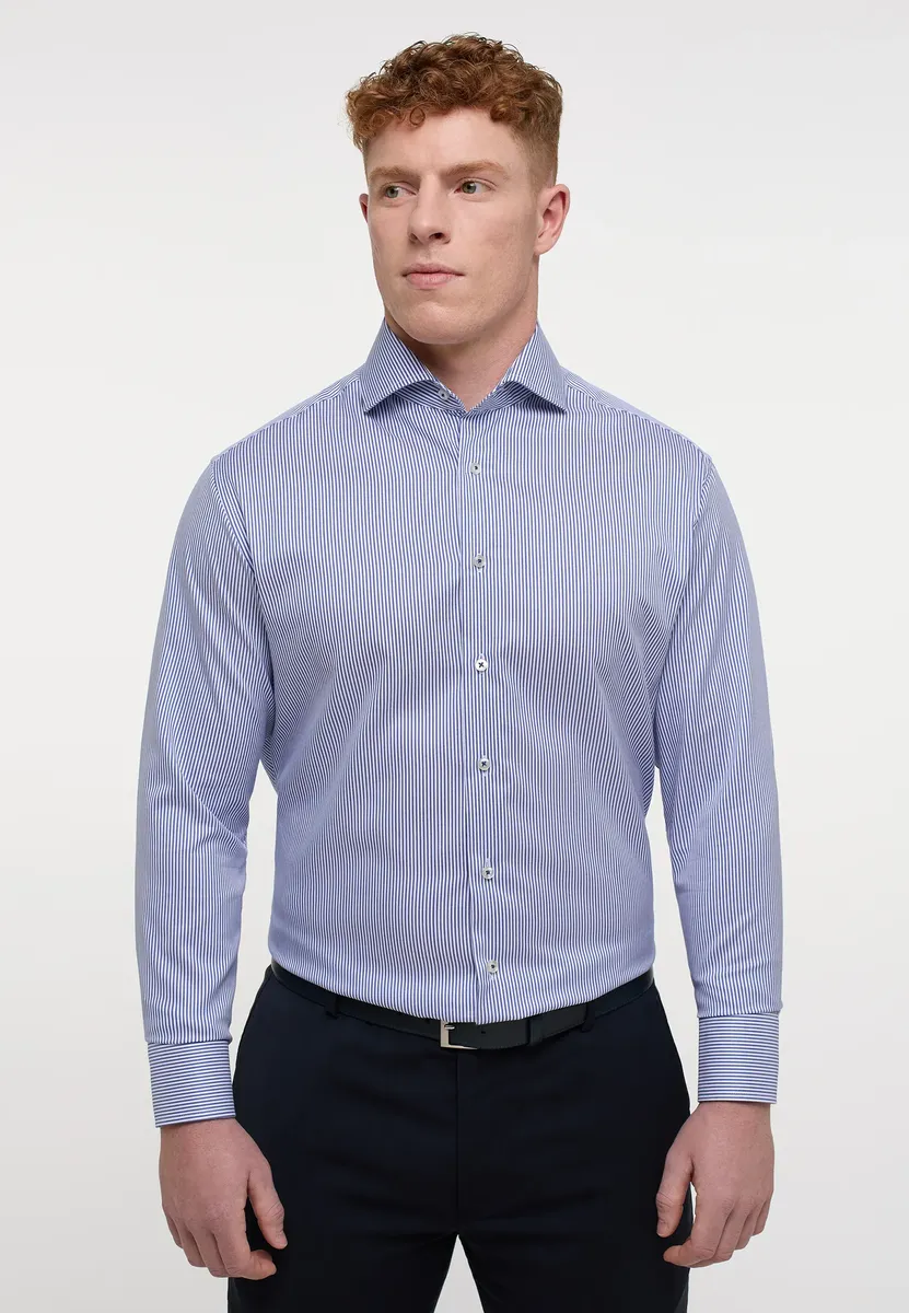 

Рубашка Eterna с длинными рукавами "MODERN FIT", голубой