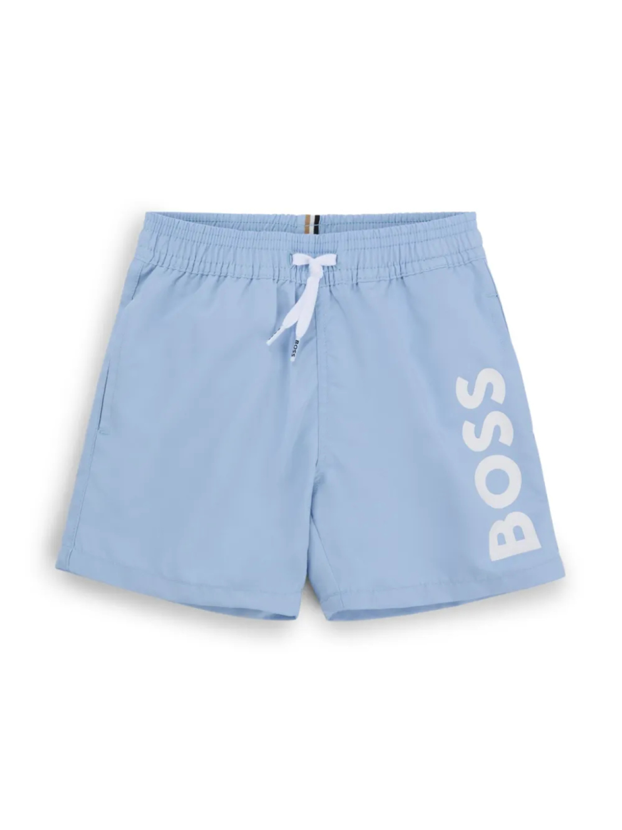 

BOSS Kidswear плавки-шорты с логотипом, синий
