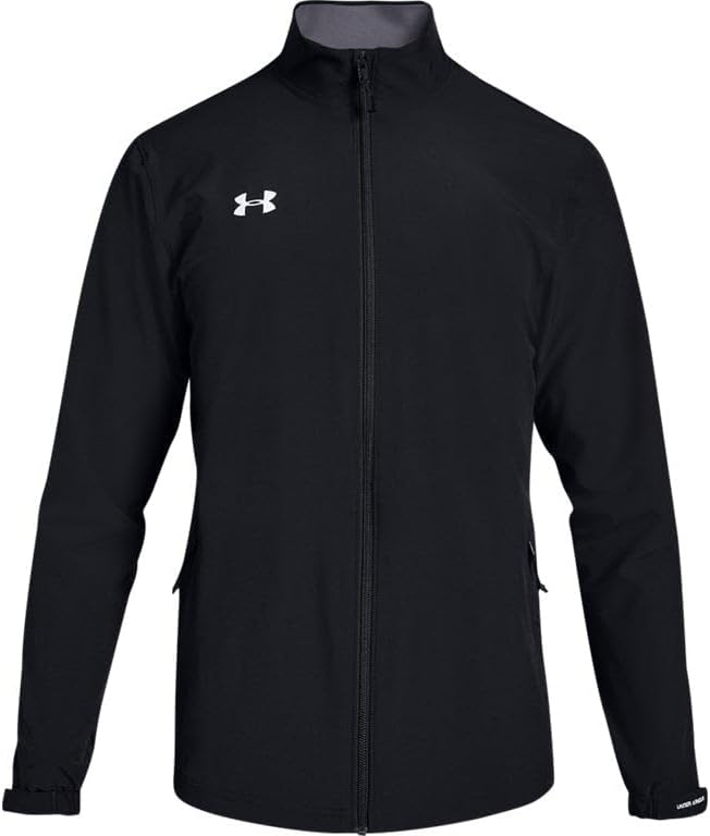 

Мужская хоккейная разминочная куртка Under Armour, Black (001)/White