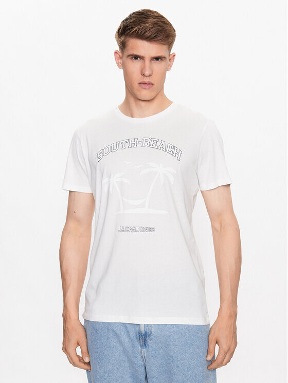 

Футболка стандартного кроя Jack&Jones, белый
