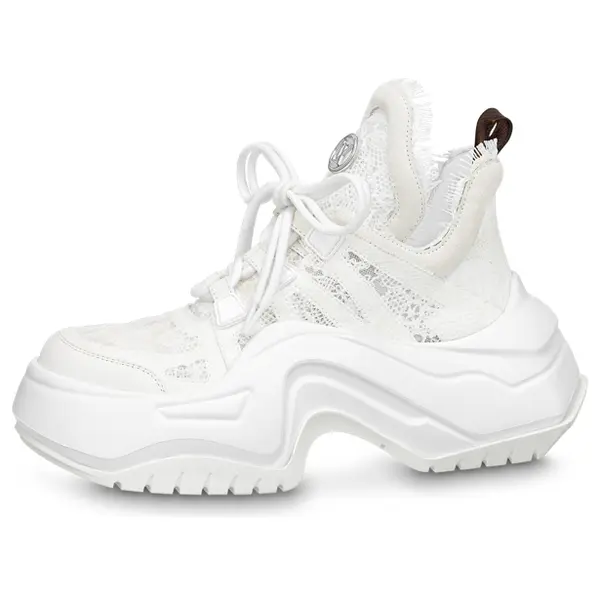 Кроссовки archlight 2.0 platform sneakers 'white lace' Louis Vuitton, белый