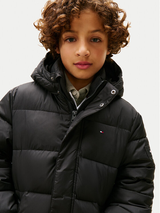 Зимняя куртка regular fit KB0KB10002 Tommy Hilfiger, черный — фото 4