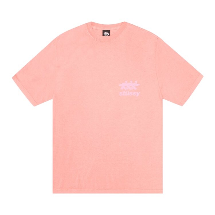 

Футболка Stussy Surfwalk Tee, розовый