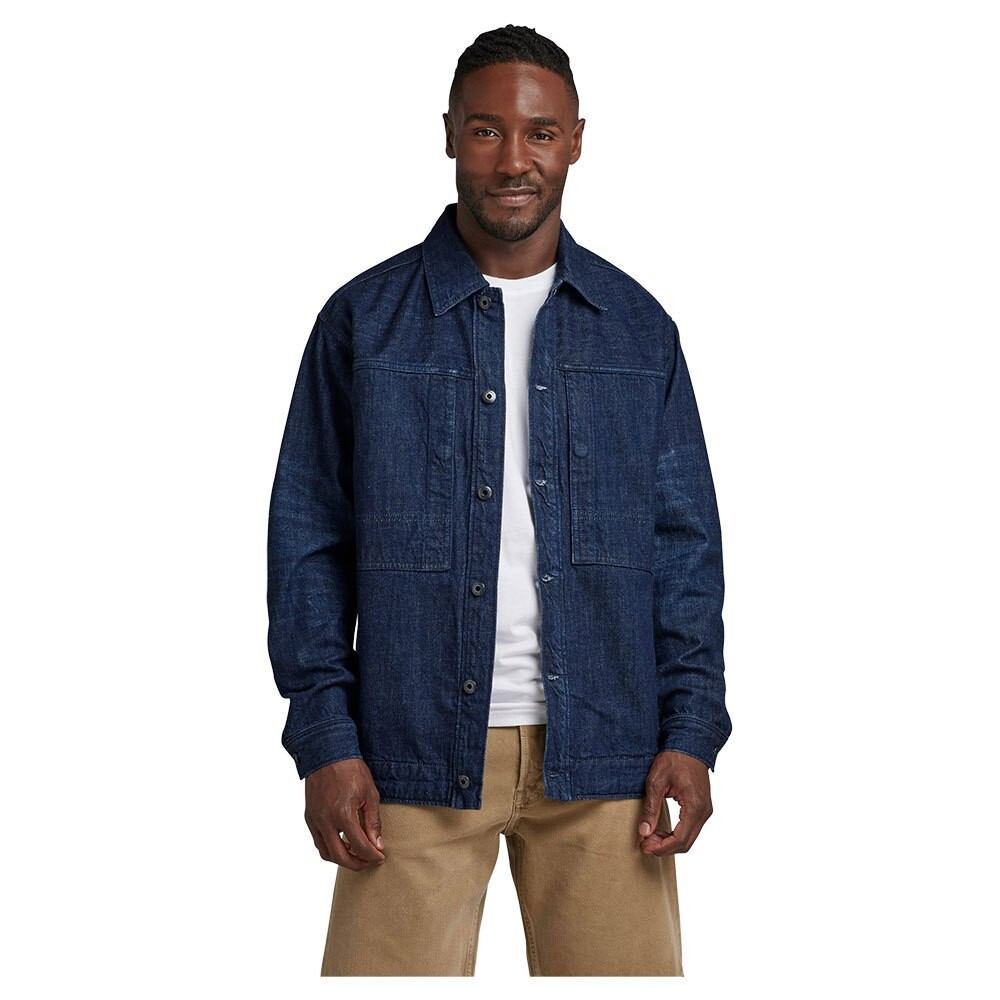 

Куртка G-Star Us Navy Shanorak Denim, синий