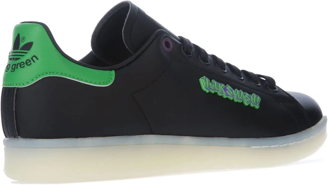 Мужские низкие кроссовки Adidas, белый/черный/зеленый — фото 3