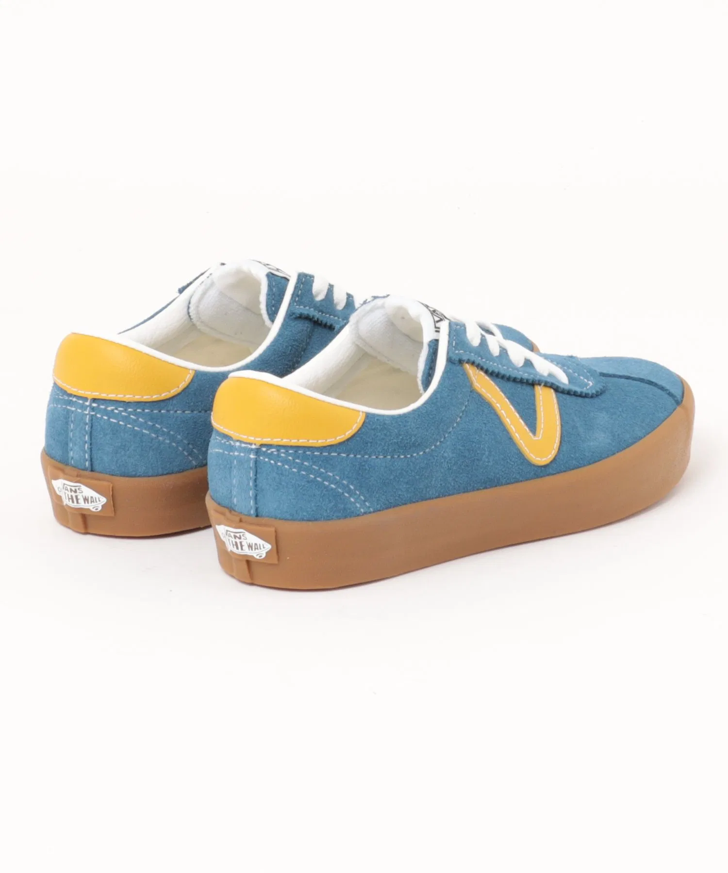 Мужские кроссовки VANS SPORT LOW из замши синие — фото 2