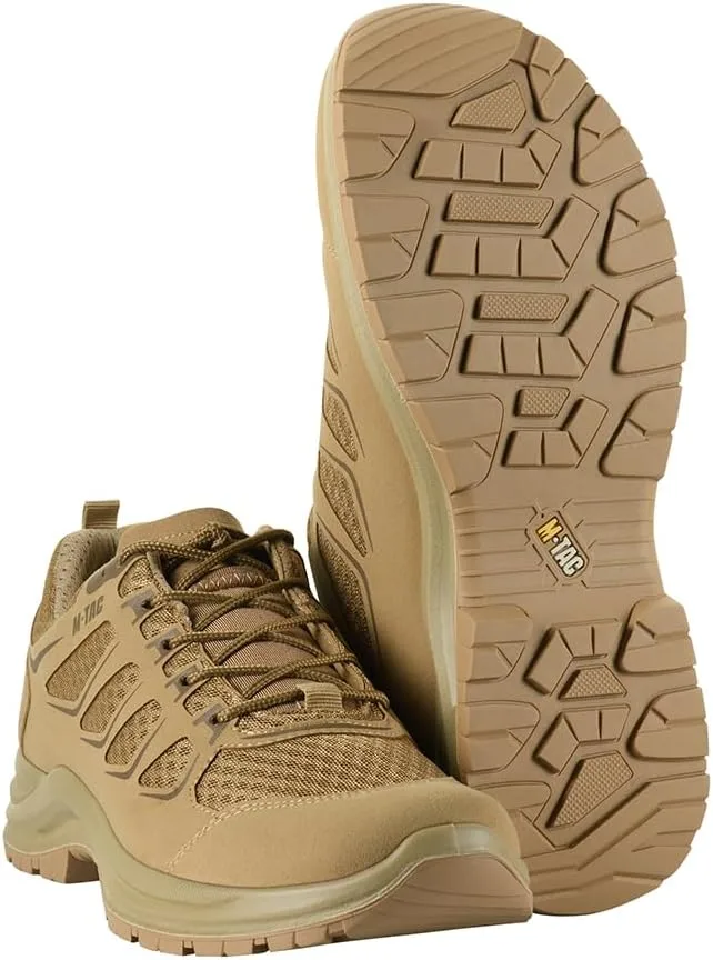 Тактические кроссовки M-Tac Trainers Tactical IVA Trainers Shoes Мужские тактические спортивные кроссовки армейского образца, цвет Coyote — фото 2