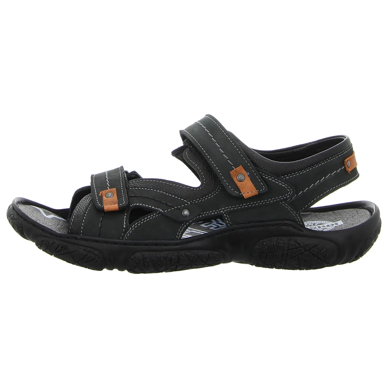 Wander- & Trekkingsandalen из кожи Krisbut, серый — фото 2