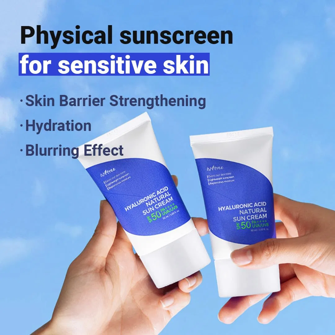 Солнцезащитный крем Natural Sun Cream с гиалуроновой кислотой SPF 50 PA++++ от IsNtree Isntree — фото 4
