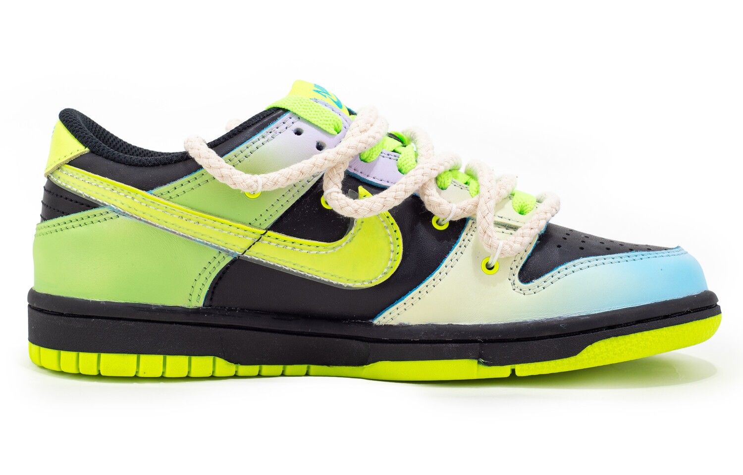

Женские туфли для скейтбординга Nike Dunk, Lime Green