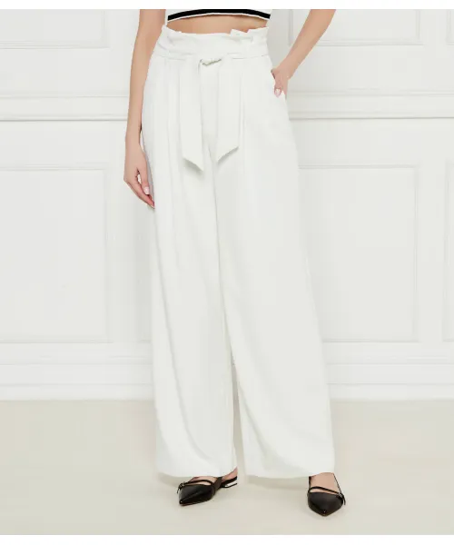 

Брюки с поясом Wichita Flare fit Marc Cain, белый