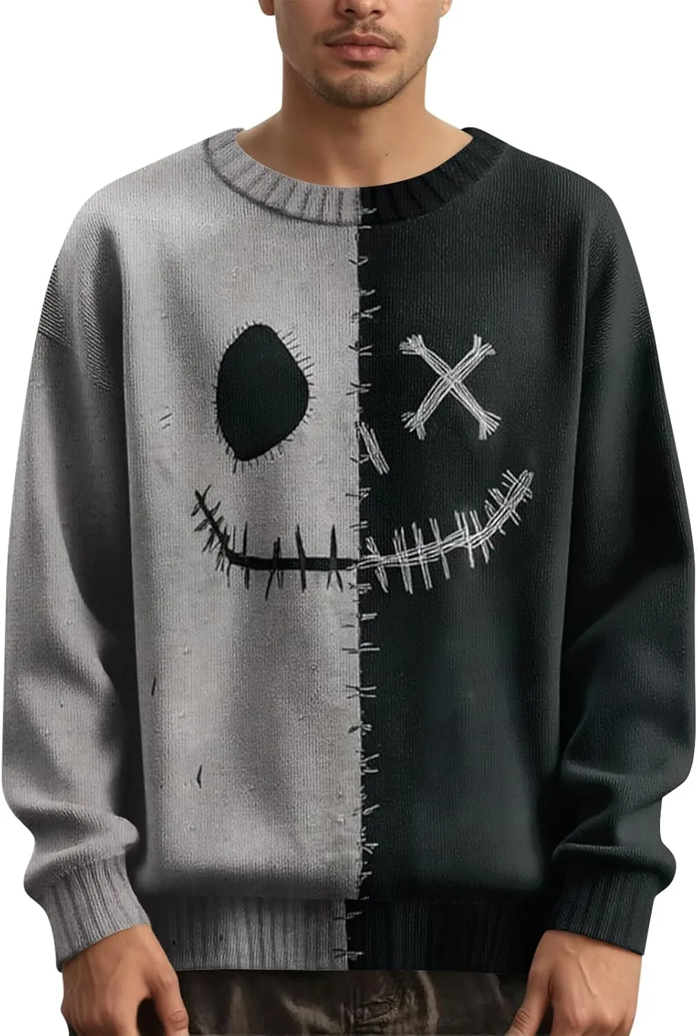 

Толстовка с капюшоном Halloween, принт с аппликацией Kvsozwuty